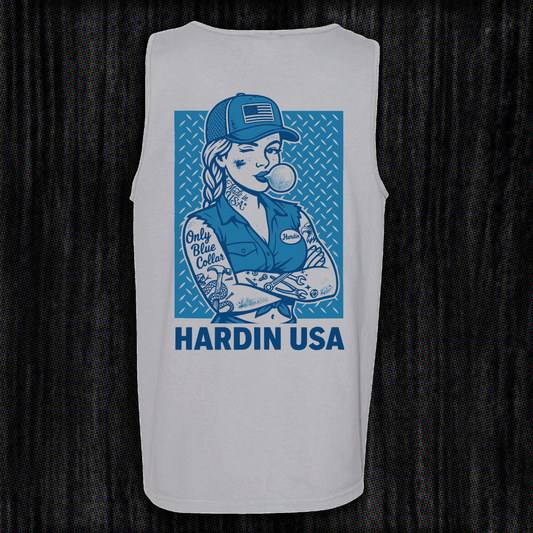 Only Blue Collar Tank